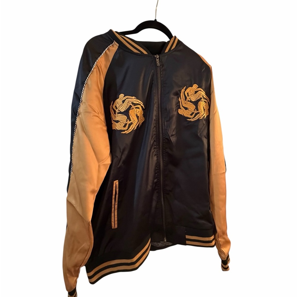 Black and Gold Men's AFI Bodies Jacket XXL 2XL